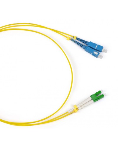 Шнур оптический duplex LC/APC-SC/UPC 9/125 sm 5м LSZH Cabeus FOP(d)-9-LC/APC-SC/UPC-5m в Рубцовске Патч-корды оптические Pintop.ru