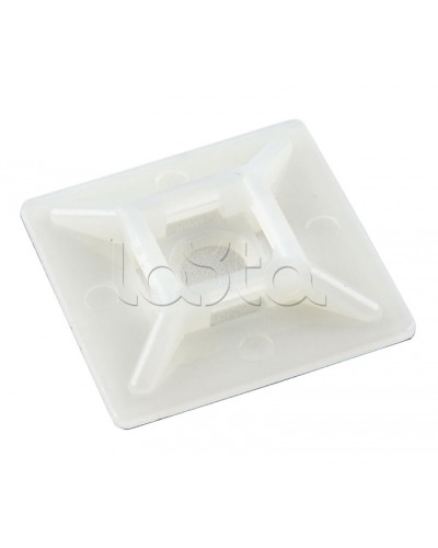 Площадка самоклеящаяся для крепл. стяжек (28x28 мм) Cabeus HC-102 в Рубцовске Крепежные изделия Pintop.ru