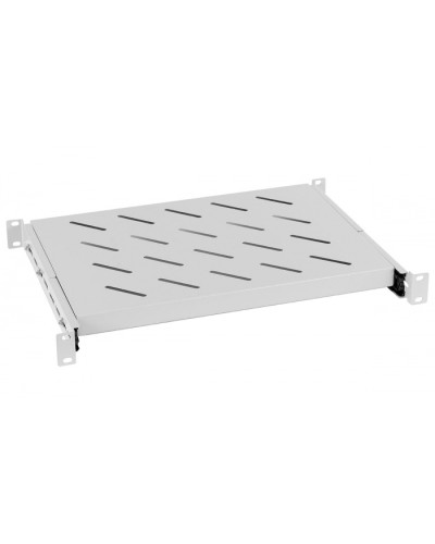 Полка выдвижная 1U для шкафов и стоек глубиной 600 мм Cabeus JE05-600 в Рубцовске Полки для шкафов и стоек Pintop.ru