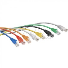 Патч-корд U/UTP, кат. 6, 2xRJ45/8p8c, неэкран, желтый, LSZH, 2м Cabeus PC-UTP-RJ45-Cat.6-2m-YL-LSZH