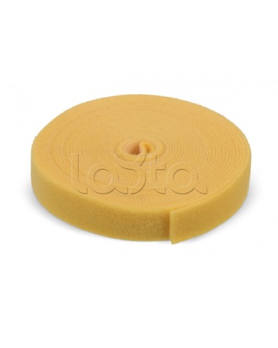 Лента (липучка) в рулоне Cabeus (ROL-5x16-YL) в Рубцовске Стяжки-хомуты Pintop.ru