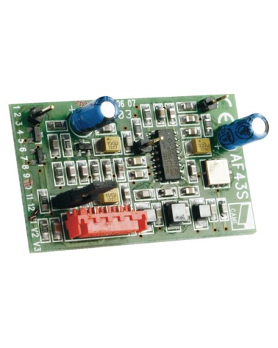 Плата радиоприемника встраиваемая Came 001AF868 в Рубцовске Устройства радиоуправления для шлагбаумов и автоматики Pintop.ru