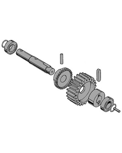 Вал в сборе C-BY Came 119RIC031 в Рубцовске Запчасти для шлагбаумов и автоматики Pintop.ru