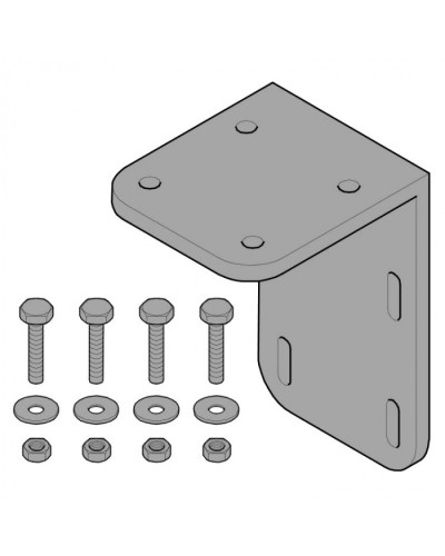 Кронштейн крепления к стене C003 C004 Came 119RICX011 в Рубцовске Запчасти для шлагбаумов и автоматики Pintop.ru