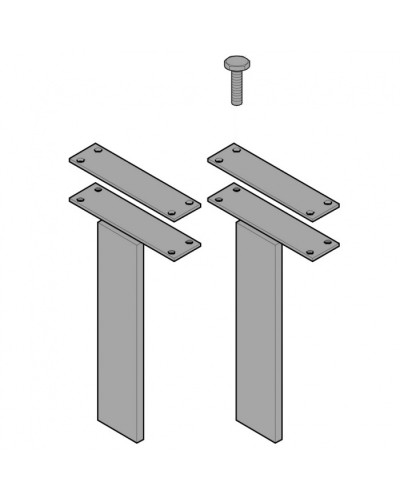 Набор креплений для цепи C004 Came 119RICX015 в Рубцовске Запчасти для шлагбаумов и автоматики Pintop.ru