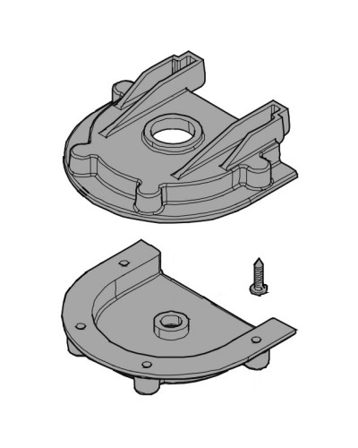 Крышка шкива C010 Came 119RICX045 в Рубцовске Запчасти для шлагбаумов и автоматики Pintop.ru