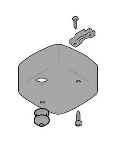 Крышка привода нижняя FLEX Came 119RID150 в Рубцовске Запчасти для шлагбаумов и автоматики Pintop.ru