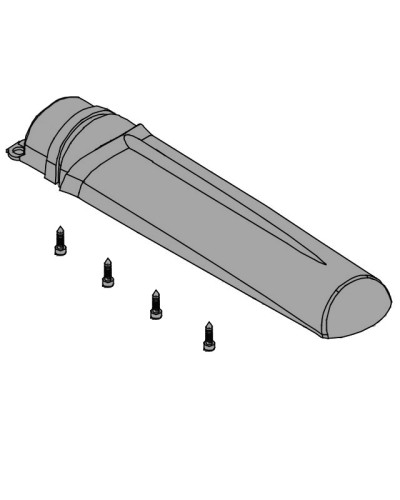 Крышка кожуха винта АХ5024, АХ71230 Came 119RID310 в Рубцовске Запчасти для шлагбаумов и автоматики Pintop.ru
