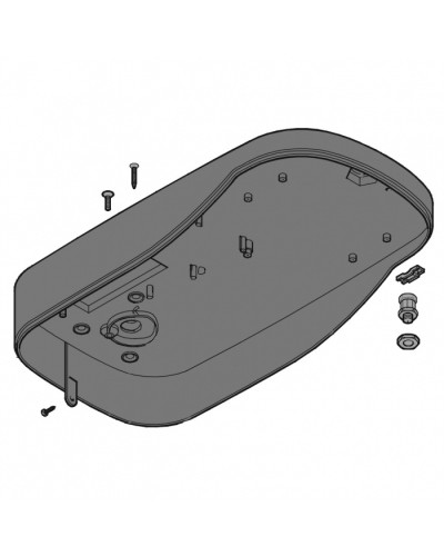 Основание корпусаV900E Came 119RIE144 в Рубцовске Запчасти для шлагбаумов и автоматики Pintop.ru