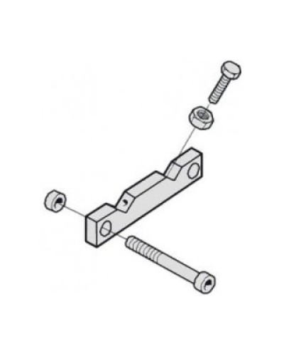 Ограничит. нижний с крепл. G4000 и G2500 Came 119RIG059 в Рубцовске Запчасти для шлагбаумов и автоматики Pintop.ru