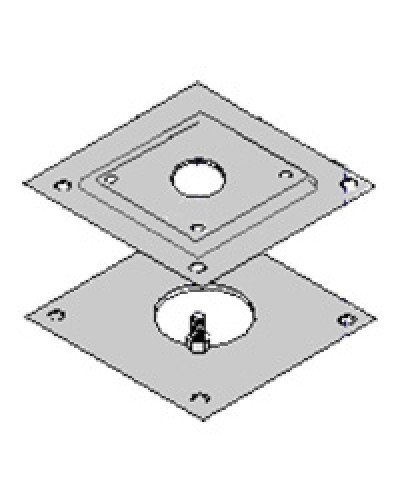 Монтажное основание CLM CLM-N CSS CSS-N DOC-L DOC-LN Came 119RIR001 в Рубцовске Запчасти для шлагбаумов и автоматики Pintop.ru