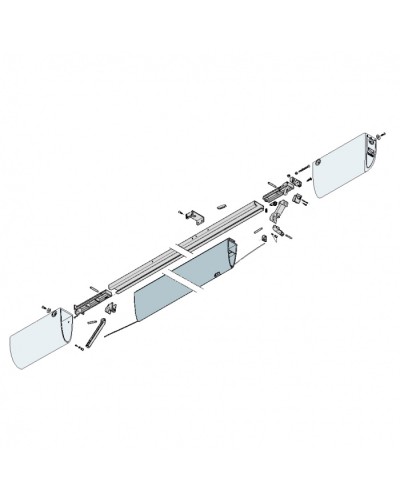 Механизм верхний профиля DF Came 119RIR226 в Рубцовске Запчасти для шлагбаумов и автоматики Pintop.ru