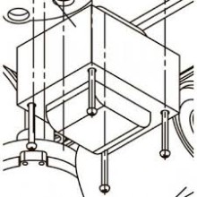 Плата повторителя DIW03 DBC03 Came 119RIR254