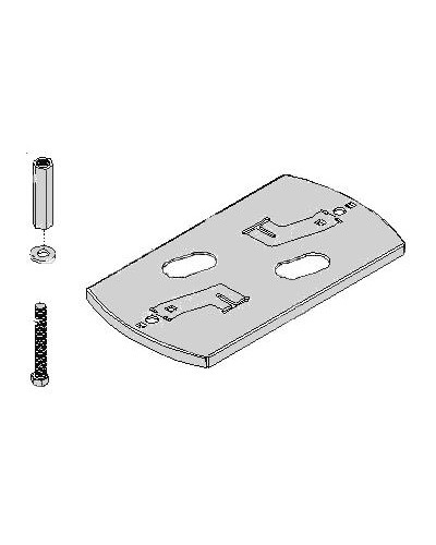Монтажное основание BX Came 119RIY006 в Рубцовске Запчасти для шлагбаумов и автоматики Pintop.ru