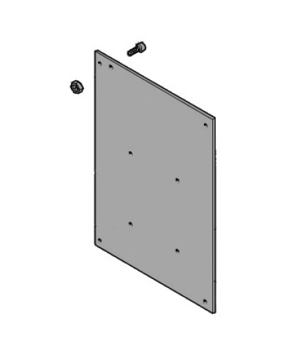 Пластина крепления блока управления BY-3500T Came 119RIY064 в Рубцовске Запчасти для шлагбаумов и автоматики Pintop.ru