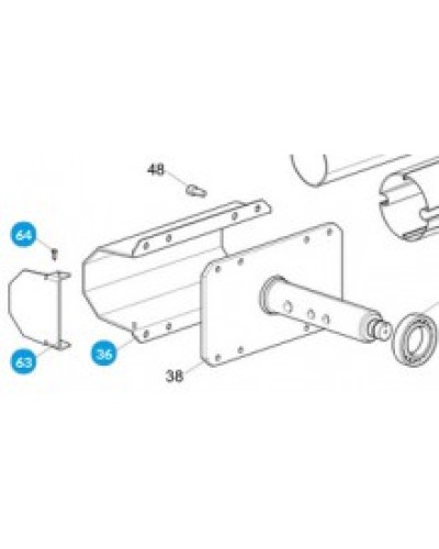 Плата LBC для MA7032 MA7034 Came 3199LBP7 в Рубцовске Запчасти для шлагбаумов и автоматики Pintop.ru