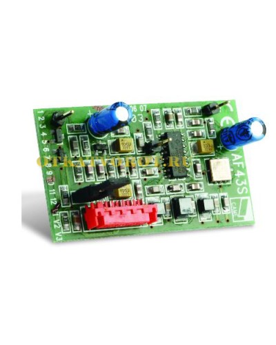 Плата радиоприемника встраиваемая Came 001AF43SR в Рубцовске Устройства радиоуправления для шлагбаумов и автоматики Pintop.ru