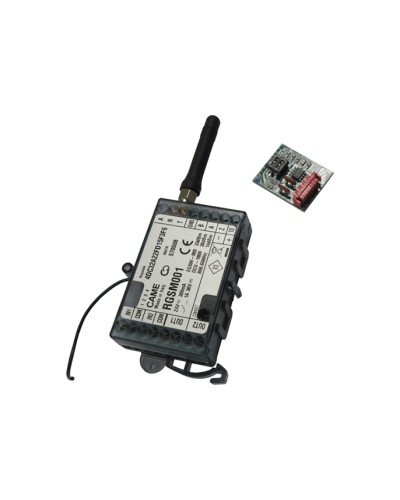 Шлюз GSM для управления автоматикой посредством технологии CAME Connect Came RGSM001S в Рубцовске Устройства радиоуправления для шлагбаумов и автоматики Pintop.ru