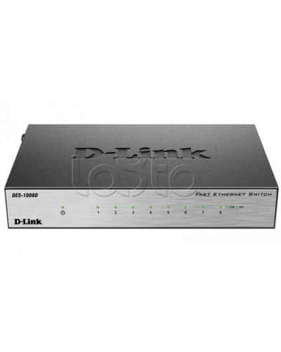 Коммутатор D-Link DES-1008D/L2B в Рубцовске Коммутаторы Pintop.ru