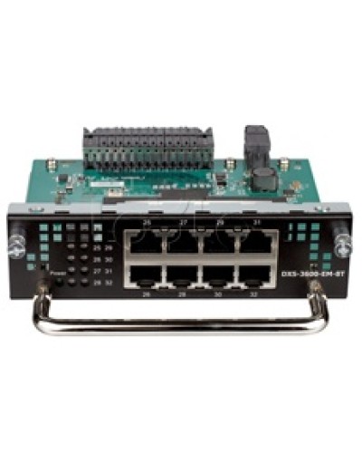 Модуль расширения с 8 портами D-Link DXS-3600-EM-8T/A1A в Рубцовске Дополнительное оборудование для сетей Pintop.ru