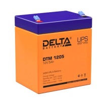 Аккумулятор свинцово-кислотный Delta DTM 1205