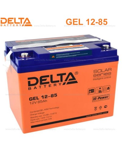 Аккумулятор свинцово-кислотный Delta GEL 12-85 в Рубцовске Электротехническое оборудование Pintop.ru