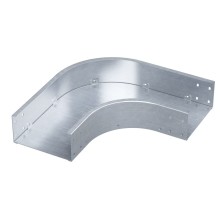 Угол горизонтальный 90 градусов 80х300, 1,2 мм, горячий цинк DKC (SDN830KHDZ)