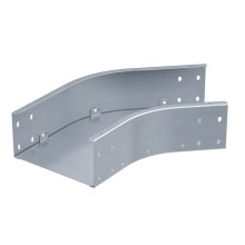 Угол горизонтальный 45 градусов 50х200, 1,5 мм, горячий цинк, в комплекте с крепежными элементами и соединительными пластинами, необходимыми для монтажа