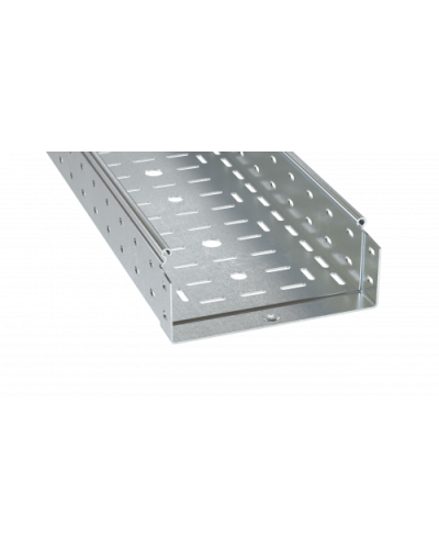 Лоток перфорированный 80х500х6000, 2,0 мм, горячеоцинкованный DKC SPH60850HDZ в Рубцовске Кабельные лотки Pintop.ru
