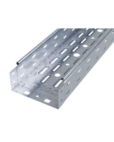 Лоток перфорированный 150х100 L 2000, горячеоцинкованный DKC 35332HDZ в Рубцовске Кабельные лотки Pintop.ru