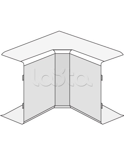 Угол внутренний AIM 25x17 DKC 00391 в Рубцовске Аксессуары для кабель-канала Pintop.ru