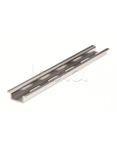 DIN-рейка OMEGA 2F 15.5х5.5 с перфорацией DKC 02130 в Рубцовске Крепежные изделия Pintop.ru