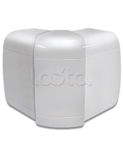 Угол внешний 90х50 мм, изменяемый 80-120°, цвет серый металлик DKC 09552G в Рубцовске Аксессуары для лотков Pintop.ru