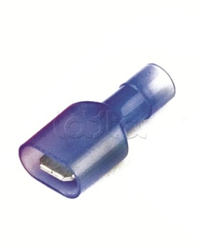 Наконечник плоский полностью изолир. (вилка) 1,5-2,5 кв.мм 6,3х0,8 мм (РППИ-П) DKC 2B22TP в Рубцовске Крепежные изделия Pintop.ru