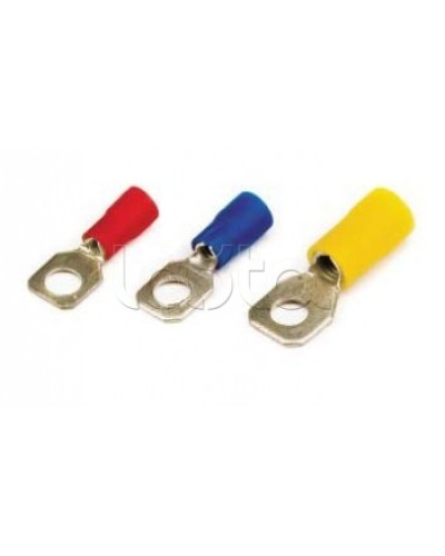 Наконечник с отверстием под винт ф5,2мм, с изолированным фланцем, для сечения провода 2,5-6,0мм2 DKC (2C5P) в Рубцовске Держатели, клипсы, скобы Pintop.ru