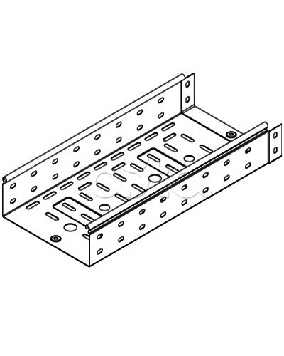 Лоток перфорированный 200х80 L3000 DKC 35304 в Рубцовске Кабельные лотки Pintop.ru