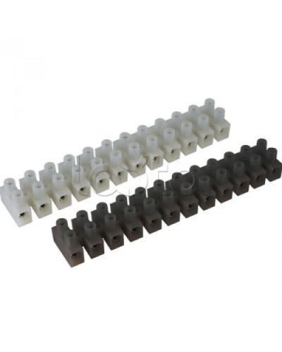 Клемник полипропилен черный, 12р,450V, 24A, 4 мм.кв DKC 43212PL/R в Рубцовске Клеммные колодки Pintop.ru