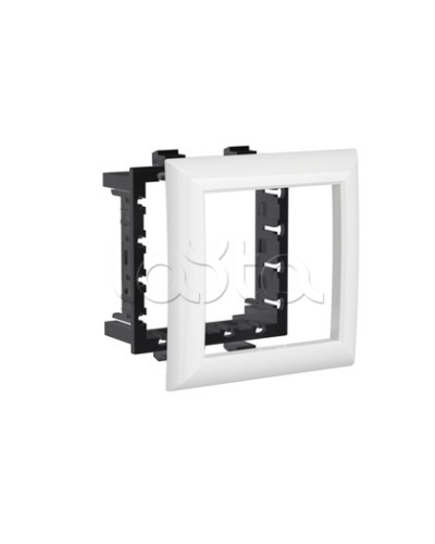 Рамка-суппорт Avanti белый для In-liner Front, 2 мод. DKC 4400912 в Рубцовске Аксессуары для лотков Pintop.ru