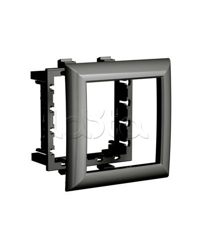 Рамка-суппорт Avanti черный для In-liner Front, 4 мод. DKC 4402914 в Рубцовске Аксессуары для лотков Pintop.ru