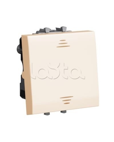 Инвертор Ванильная дымка, Avanti, 16A, 2 мод. DKC 4405122 в Рубцовске Аксессуары для стоек и шкафов Pintop.ru