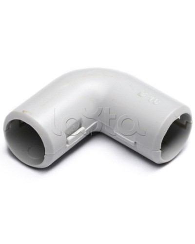 Колено открывающееся, 90 градусов 32 DKC (50532) - Колено открывающееся 90°, номинальный ф32мм, пластик, IP40, RAL 7035 в Рубцовске Повороты, муфты, тройники Pintop.ru