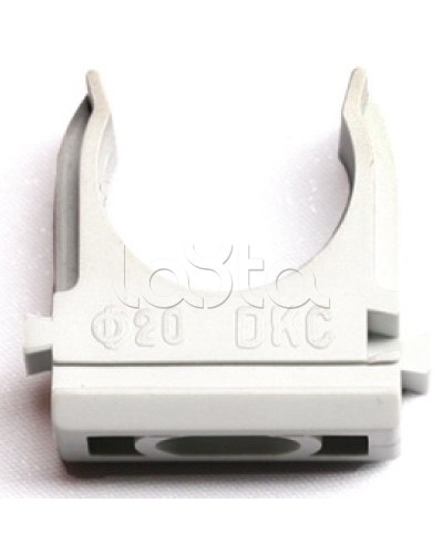 Держатель с защелкой, д.16 мм DKC 51016 в Рубцовске Держатели, клипсы, скобы Pintop.ru