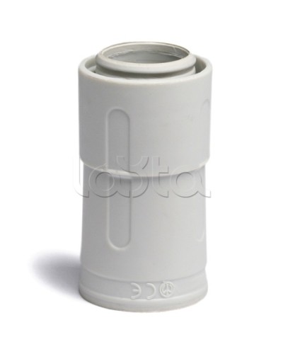 Переходник армированная труба - жесткая труба DKC 20 мм 55220 в Рубцовске Повороты, муфты, тройники Pintop.ru