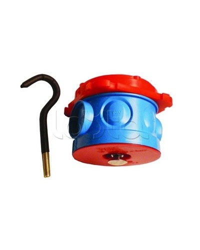 Коробка потолочная с крюком для заливки в бетон, д.70х57мм DKC 59383 в Рубцовске Распределительные коробки Pintop.ru