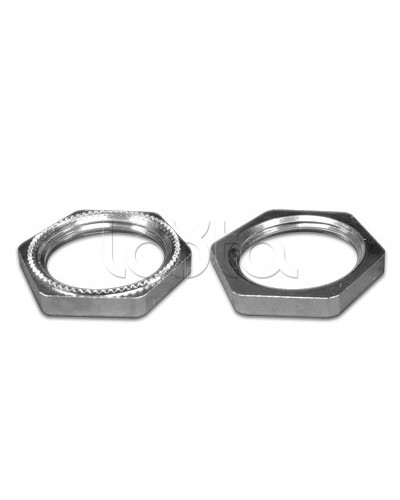 Гайка заземляющая M25x1,5 никел. латунь DKC 6006EMC-25 в Рубцовске Крепеж Pintop.ru