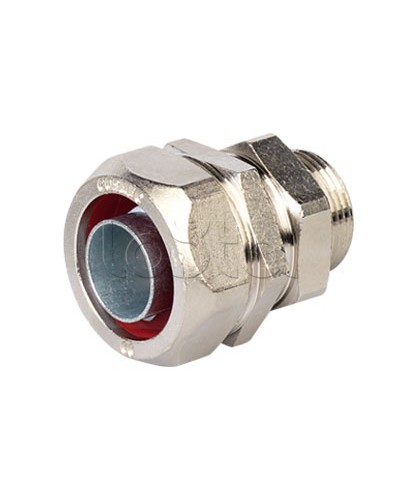 Муфта поворотная металлорукав-коробка DN 15,М20х1,5,наружная резьба DKC 6014-20G в Рубцовске Повороты, муфты, тройники Pintop.ru