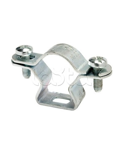 Стальной хомут 63-2 мм, оцинкованная сталь DKC 6040-60 в Рубцовске Крепеж Pintop.ru