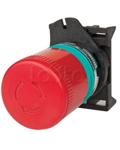 Кнопка аварийная грибовидная поворотная с индикацией д. 60 DKC ABHT1C6S в Рубцовске Аксессуары для стоек и шкафов Pintop.ru