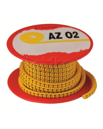 Колечко маркировочное C, 1,3-2,5мм. черное на желтом DKC AZO2CCBY в Рубцовске Крепежные изделия Pintop.ru