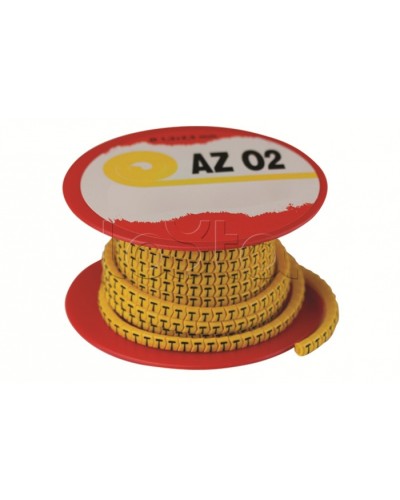 Колечко маркировочное 9, 4-8мм. черное на желтом DKC AZS409BY в Рубцовске Крепежные изделия Pintop.ru